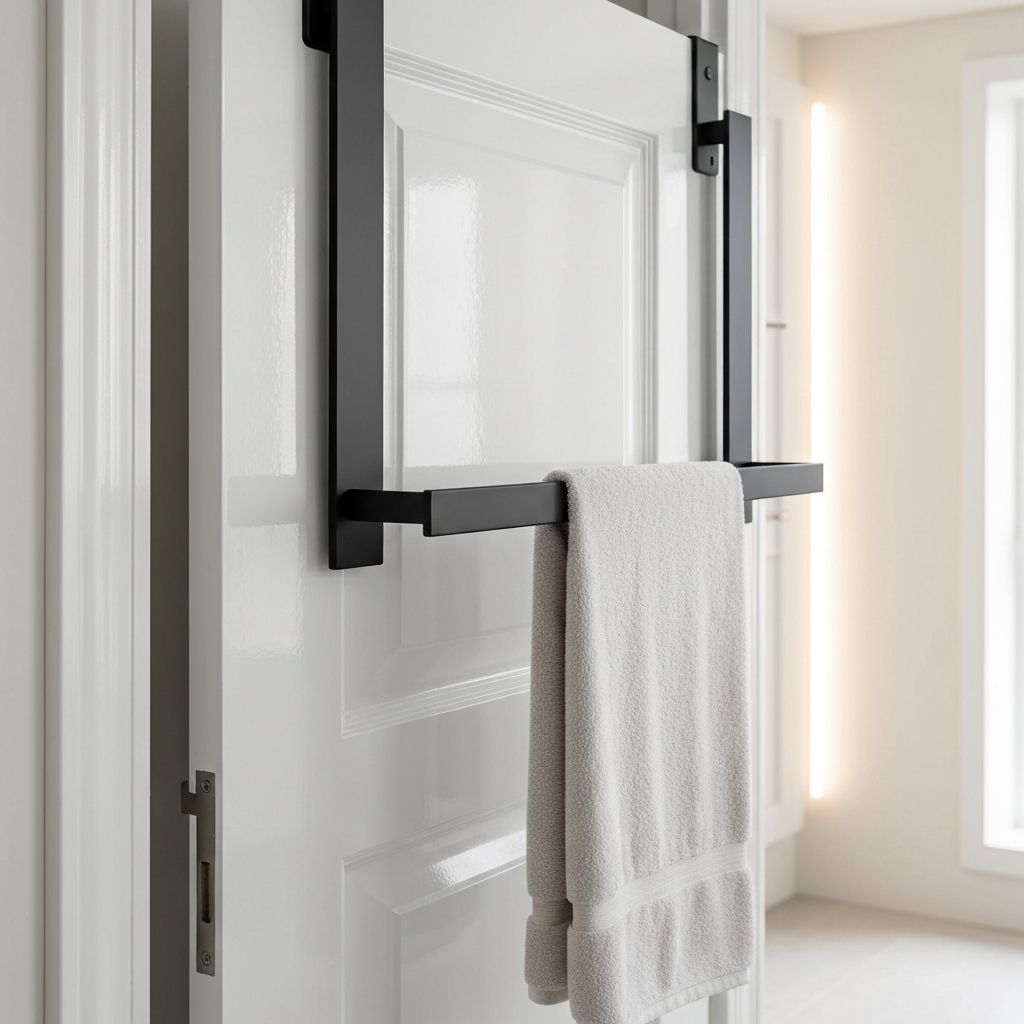 WEBI Over Door Towel Hanger - Bathroom organizer storage solution - Check price on Amazon