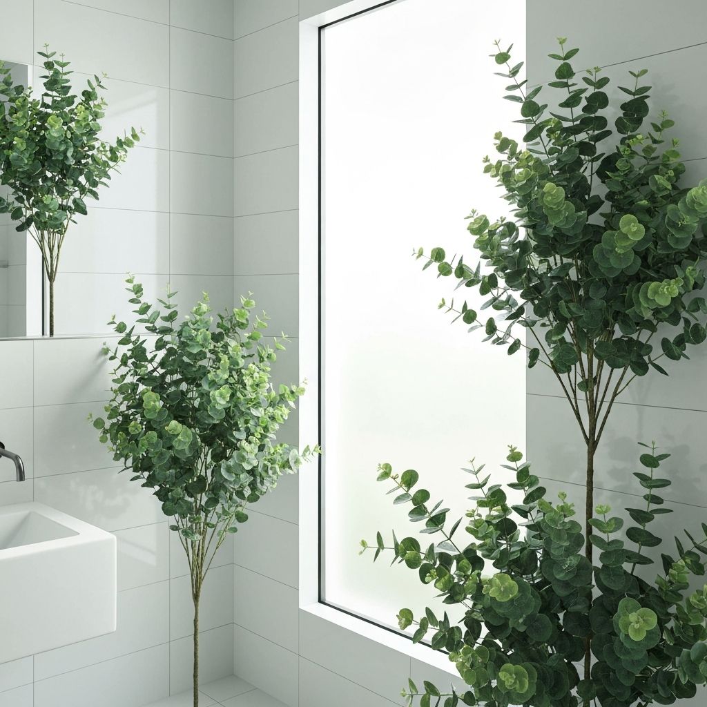 ZJIA Artificial Greenery for Bathroom - Bathroom organizer storage solution - Check price on Amazon